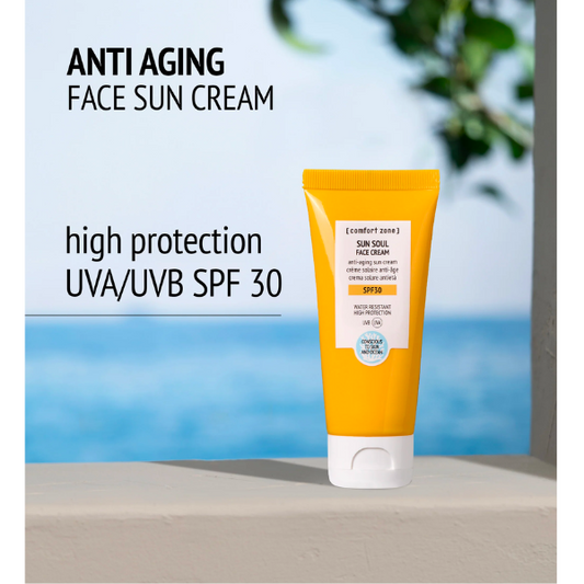 SUN SOUL™ FACE CREAM SPF30 UVA UVB PROTECTION